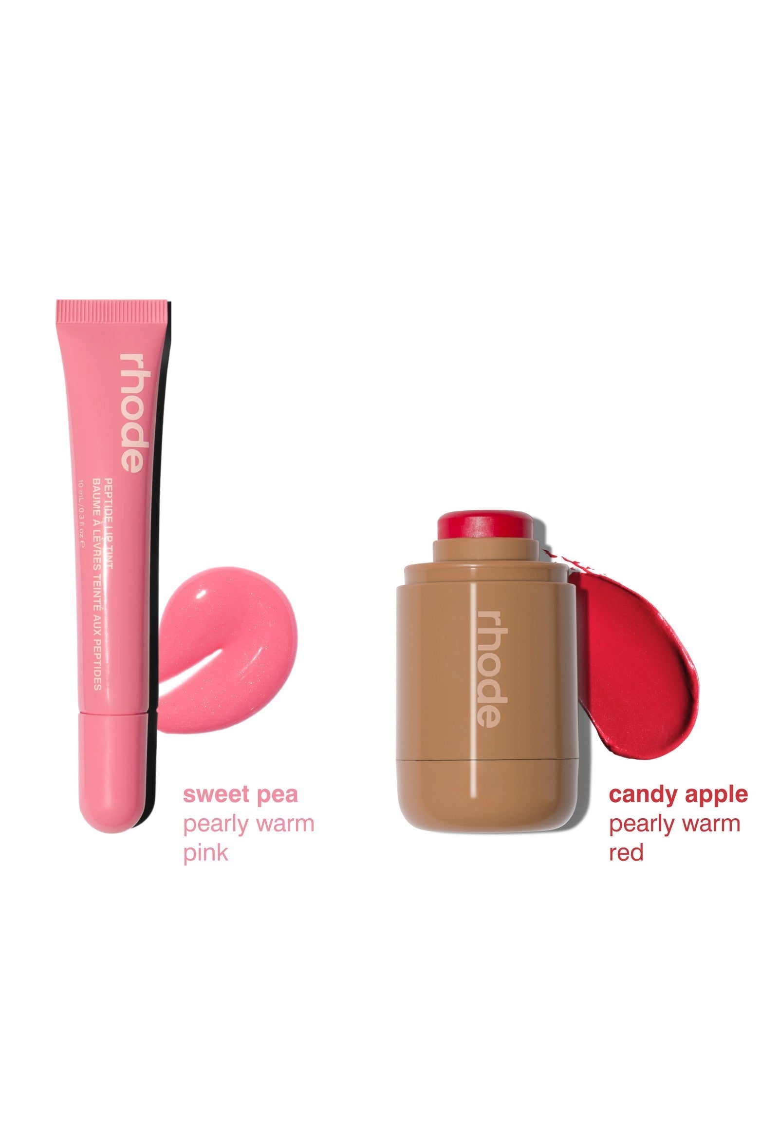 the duos candy apple + sweet pea